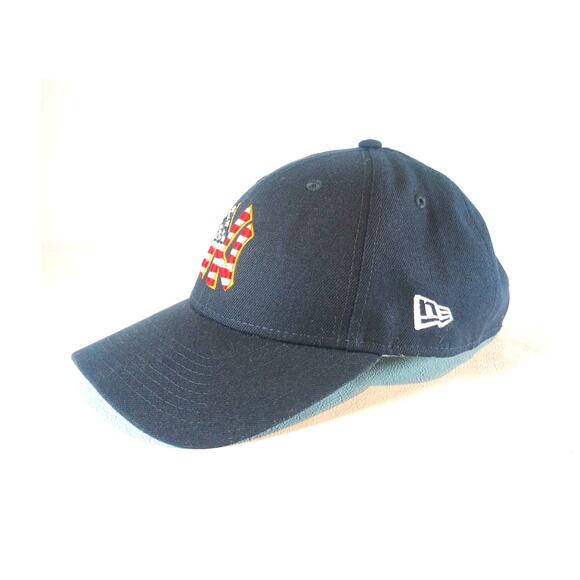 NEW YORK YANKEES MCB JULY 4TH A.L. NAVY NEW ERA CAP RAISED EMBLEM - Picture 2 of 12